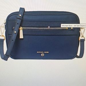 Michael Kors Nylon Jet Set Charm East West Crossbody Bag